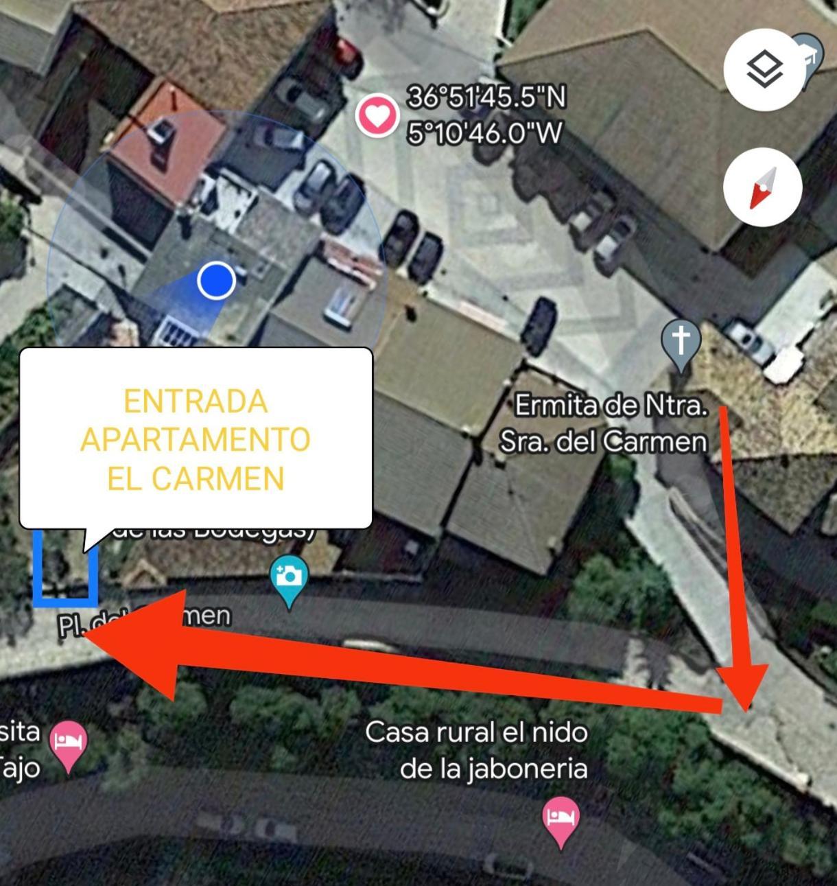 Apartamento El Carmen Setenil De Las Bodegas Εξωτερικό φωτογραφία